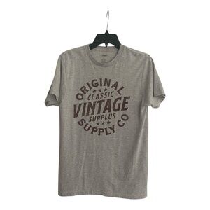 Sonoma Gray Vintage Style Graphic Tee Size Small Men’s